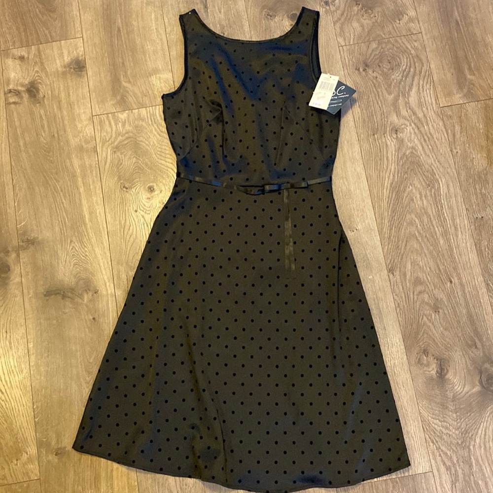 Black cocktail dress